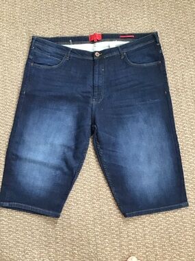 Point Zero  Dark Indigo Jean Shorts